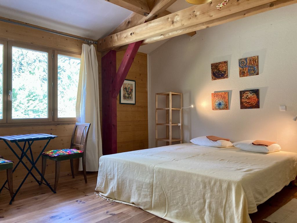 Chambre lit double